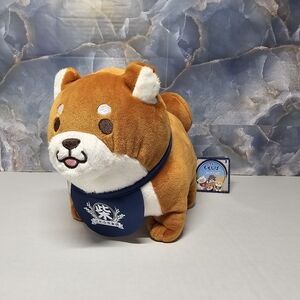 MochiShiba Fuwapowa Shiba Ibu Brown Plush Dog -New